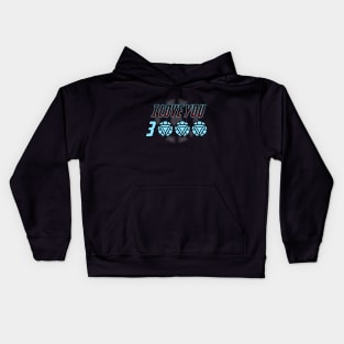 I Love You 3000 Kids Hoodie